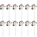 Kicko 2” Head Unicorn Lollipops - Pack of 12 Magical Candy Suckers for Party Favors, Cake Decorations, Novelty Supplies or Treats for Halloween, Christmas, Baby Showers