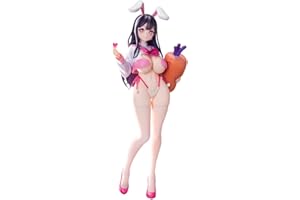 Lunk Uno Love Injection Figure 11.4" Pink Bunny Girl Standing Position Model Anime Statue Collection Ornaments