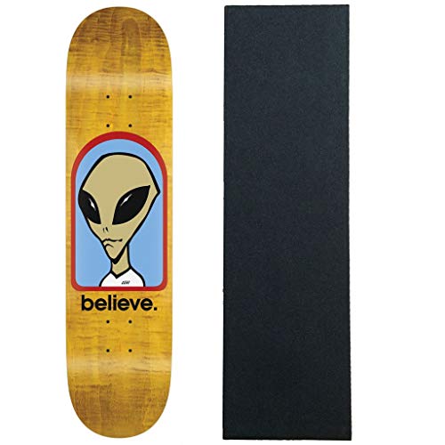 Alien Workshop Skateboard Deck Believe  7.75" with Grip