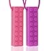 Sensory Chew Necklace for Kids, Girls (2 Pack) - Sensory Oral Motor Aids Teether Toys for Autism, ADHD, Baby Nursing or Special Needs- Reduces Chewing Biting Fidgeting for Kids Adult Chewers