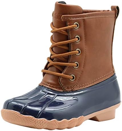 kids pink duck boots