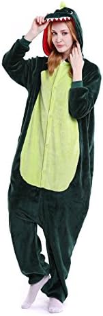 Chorade Dinosaur Onesie Costume Unisex Adult Animals Dinosaur Pajamas Cosplay