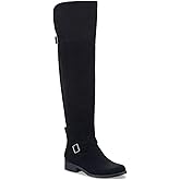 Sun + Stone Womens AnyaaWC Tall Over-The-Knee Boots Black 7.5 Medium (B,M)