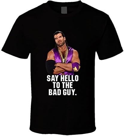 Papas TeesWrestling Razer Ramon Say Hello To The Bad Guy T Shirt XL Black