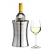 VonShef Wine Bottle Cooler Chiller, Stainless Steel, Double Walled, Stemless Holder
