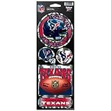 Win-Craft,Inc-McArthur Houston Texans Decal 4x11