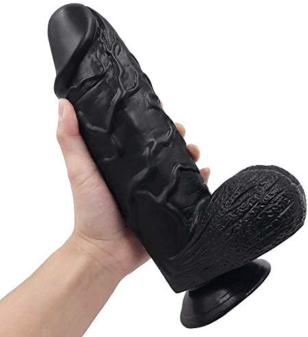 TTANO 9.84 Inch Waterproof Tools for Women with Strong Suction Cup Hands Free (Black)