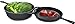 Utopia Kitchen Pre-Seasoned Cast Iron 2-In-1 Combo Cooker with 3.2 Quart Dutch Oven and 10.25 inch Skillet