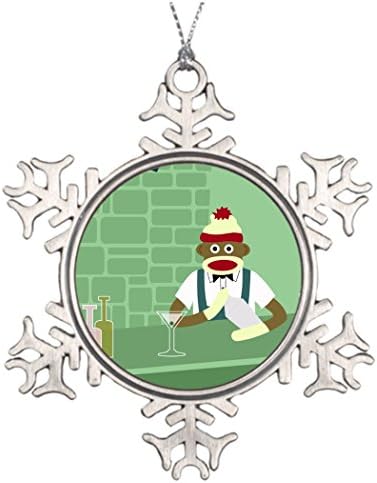 dokky J Ideas For Decorating Christmas Trees Sock Monkey Martini Bartender Home Amp; Decor