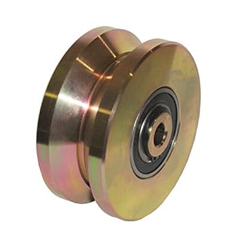 4 V Groove Wheel With Double Bearing Sliding Gate 3000 Lbs Roller Slide Screw