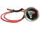 RTP Farmall IH Tractor Water Temperature Gauge w IH Logo