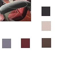 Iseedy 2 Pairs Simple Durable Washable Office Chair Armrest Slipcovers Covers Pads,Soft Chair Arm Pad Covers Over (Black)