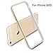 CIKOO Ultra Thin Slim Soft Rubber TPU Gel Bumper Case Cover Skin for iPhone 6 4.7 Inch (Gold)