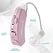 Hearing Aids for Seniors - Behind the Ear Sound Amplifier Set, BTE Hearing Ear Amplification Device and Digital Hearing Amplifier PSAP for Hard of Hearing, Noise Reducing, Pink by MEDca
