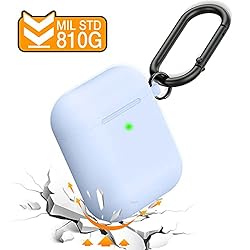 Airpods Case Cover, LELONG Soft Silicone Protective