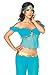Leg Avenue Women's Arabian Beauty Princess Costume, Turquoise, Large