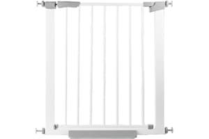 ECHOSOLAR Baby Gate for Stairs - 25.6-28.3'' Dog Gate for Doorways Auto Close Pressure Mounted Baby Gate with Door Safety Gates for Toddlers Kids