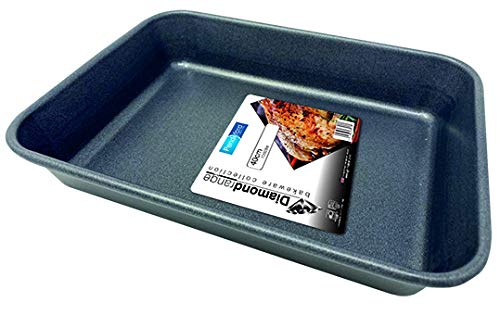 Diamond 7002 28cm Roaster 280 x 210 x 50mm, Steel