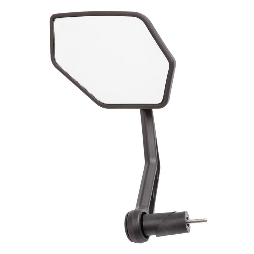 M-Wave Spy Space 45 Bicycle Mirror, for E-Bikes and more, black