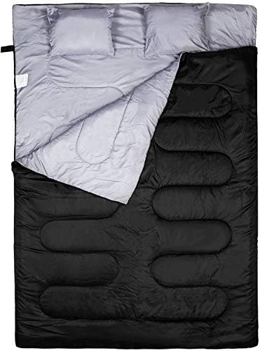 BESTEAM Camping Sleeping Bag, 3 Season Warm & Cool Weather, Waterproof, Lightweight, Great for Adults & Kids, Family Camping, Backpacking, Traveling, Hiking, Outdoor Activities