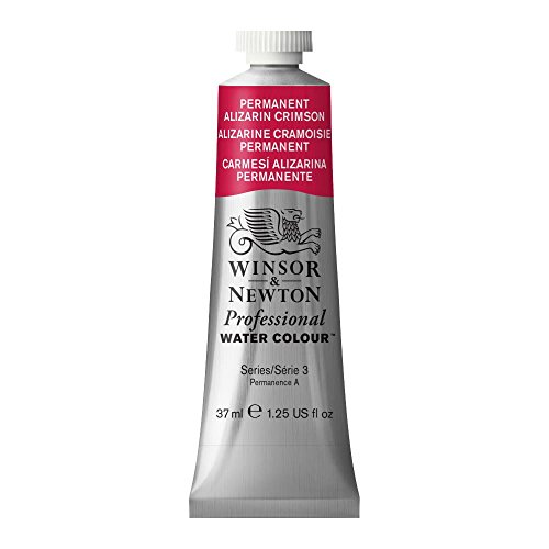 Winsor & Newton Professional Water Colour Paint, 37ml tube, Permanent Alizarin Crimson