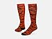 Red Lion Safari Athletic Socks (Orange/Black, Large)