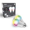 C by GE A19 Smart LED Light Bulb with Bluetooth, Full Color Changing Bulbs with App Control, Works with Alexa and Google…