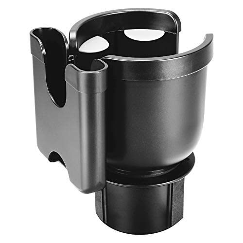 Roinaee Car Cup Holder Expander Adapter with Adjustable Base, 2in1