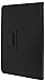 Bastex Folio Synthetic Leather Case for iPad 1 Case, Cover with Built-in Stand for Apple iPad 1 1st Generation - Black