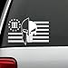 J1060 Molon Labe Helmet Punisher Three Percenter Patriot Flag Decal Sticker