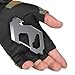 Od-sport 9 in 1 Carabiner Keychain Multitool, Stainless Steel Tactical Emergency Survival Gear, EDC Carabiner Tool, Screwdriver, Bottle Opener, Wrench, Glass Breaker Keychain