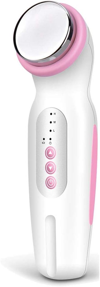 Amazon 目元ケア 美顔器 L Espoir De La Beaute クマ改善 温熱 イオン導入 超音波 温熱ケア 指圧効果 保湿 1台4役 リフトアップ フェイスマッサージ 振動 イオン導入美顔器 目元 口元ケア クマ シワ 目袋 法令線改善 2つのヘッド Usb充電式 母の日 超音波美顔器 L