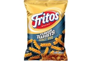 HIMI STORE Fritos Corn Chips - Twists Honey BBQ (2 Oz. - 8 Pack!!!!!!)
