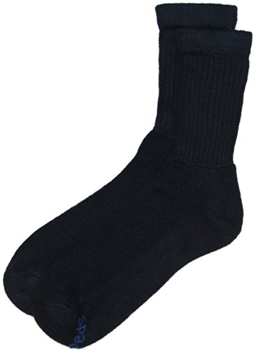 MediPeds Full Cushion Crew Socks, 1 Pr