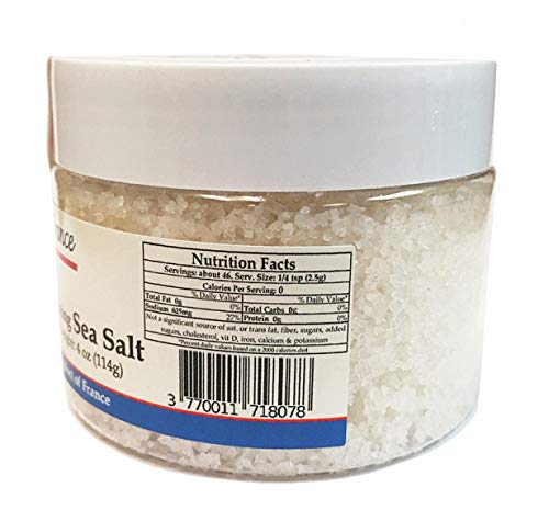 Straight from France French Fleur De Sel Finishing Sea Salt (4