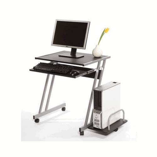 Black 50157 Cpu Shelf And 4 Caster Wheels Target Marketing Systems Cambridge Mobile Computer Desk With Sliding Keyboard Tray Furniture Home Office Furniture Startisten De