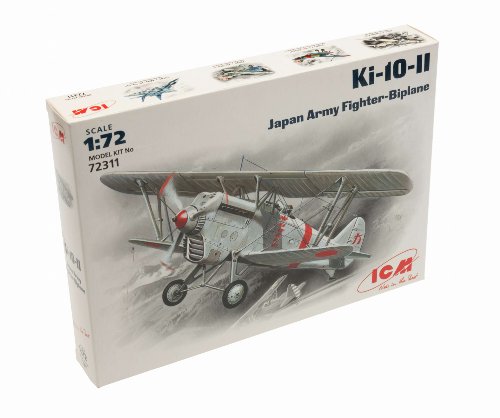 ICM Models Ki-10-II Japan Army Fighter Biplane Building Kit