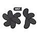 HDE Golf Club Headcovers for Irons Neoprene Slip On Head Cover Sleeves (Black)