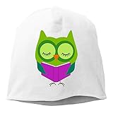 Woman Skull Cap Beanie Cartoon Owl Headwear Knit