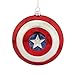 Hallmark Christmas Ornament, Marvel Captain America Shield Blown Glass