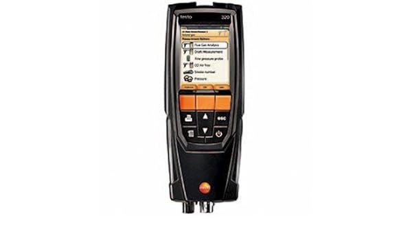 Testo Model 320 Combustion Analyzer Kit with Infrared Printer and Two Rolls of Paper: Amazon.com: Industrial & Scientific