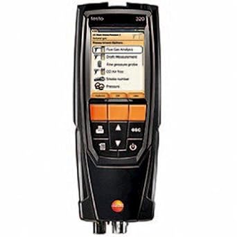 Testo Model 320 Combustion Analyzer Kit with Infrared Printer and Two Rolls of Paper: Amazon.com: Industrial & Scientific