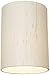 Ivory Linen Drum Cylinder Shade 8X8x11 (Spider)