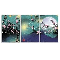 3 Piece Canvas Wall Art - Abstract Art - Canvas Prints Home Artwork Decoration for Living Room,Bedroom - 16