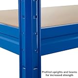 BiGDUG Heavy Duty Garage Shelving Unit 4 Tier 600kg per Shelf 2400kg Bay view 6