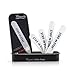 Wurkin Stiffs Stiff-N-Stay Plastic Magnetic Collar Stays in storage tin - 2 Pair