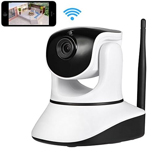 Wireless camera, Home Security Camera,UOKOO720P WiFi Security Camera Internet Surveillance Camera Built-in Microphone, WiFi Security IP Camera with iOS/Android App,Pan/Tilt with 2-Way Audio