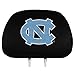 NCAA North Carolina Tar Heels Head Rest Covers, 2-Pack