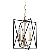 Hudson Valley Lighting 1110-AGB Laszlo 3-Light Pendant - 10.25 Inches Wide by 14 Inches High, Aged Brass Finish