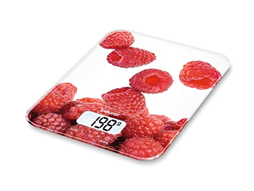Digital Kitchen Scale Beurer KS 19 berry 5 Kg White Red